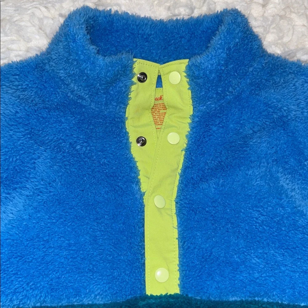 Cat & Jack Color-block Fleece Pullover Sweatshirt, Size XL